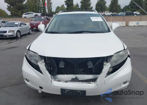 2012 Lexus Rx 350 z USA, uszkodzony, nr VIN 2T2ZK1BA9CC083415
